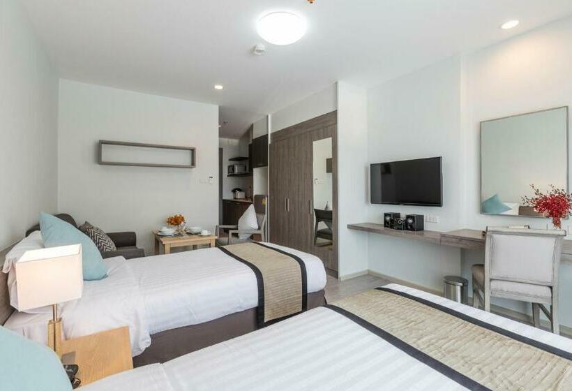 豪华房间, Kantary Hotel And Serviced Apartment, Amata, Bangpakong