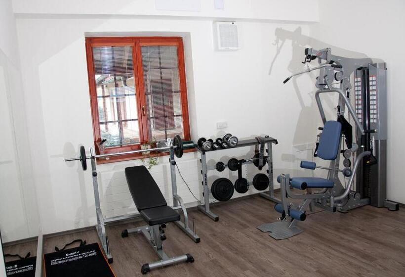 חדר סטנדרט לשלושה עם חדר אמבטיה משוף, Penzion Pohanka