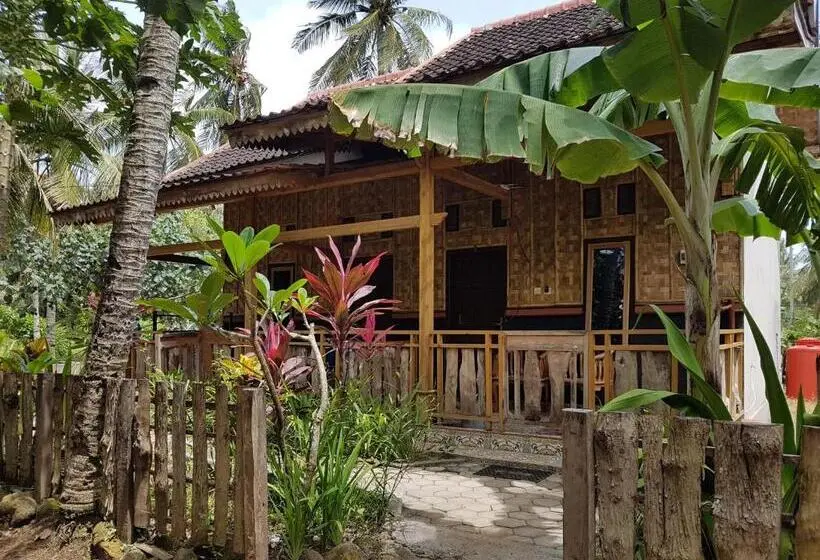 デラックスの４人部屋, Red Island Bungalows