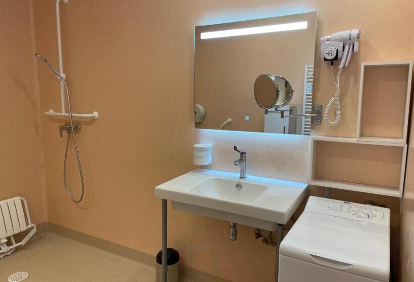 침실 1개 가든 전망 아파트, La Ferme De Montard