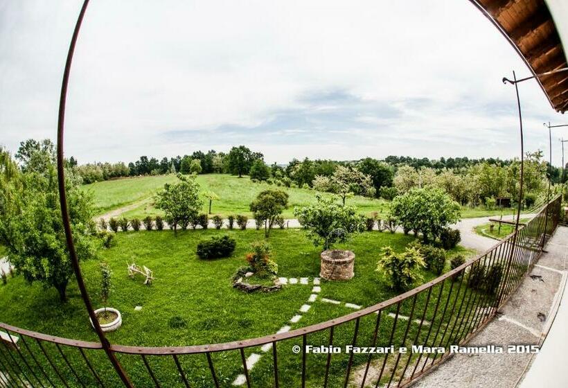 חדר משפחתי נוף לגינה, Agriturismo Parco Campofelice