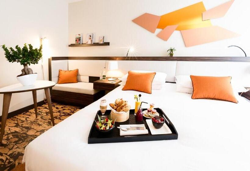 غرفة بريميوم مع تراس, Radisson Blu Hotel, Paris Boulogne