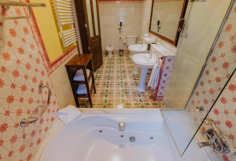 带按摩浴盆的套房, Spa Villalba