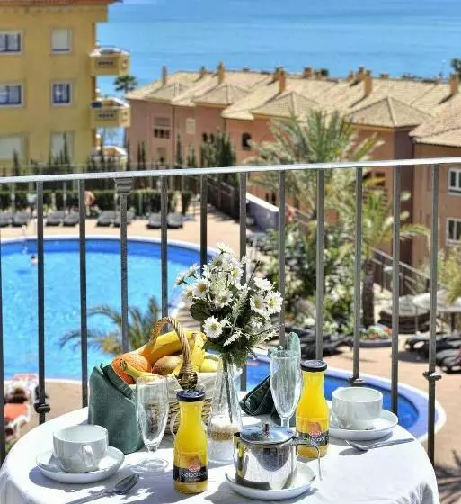 Huoneisto 1 Makuuhuone Allasnäkymä, Benalmadena Palace Spa