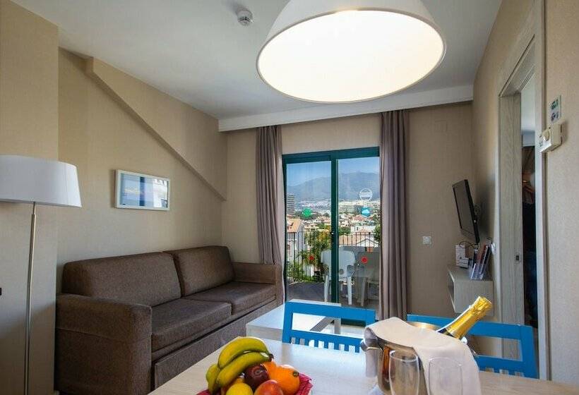 شقة غرفة نوم واحدة ذات إطلالة جانبية على البحر, Benalmadena Palace Spa