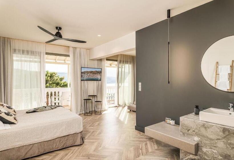 Deluxe Suite Sea View, Ino Hotel & Suites