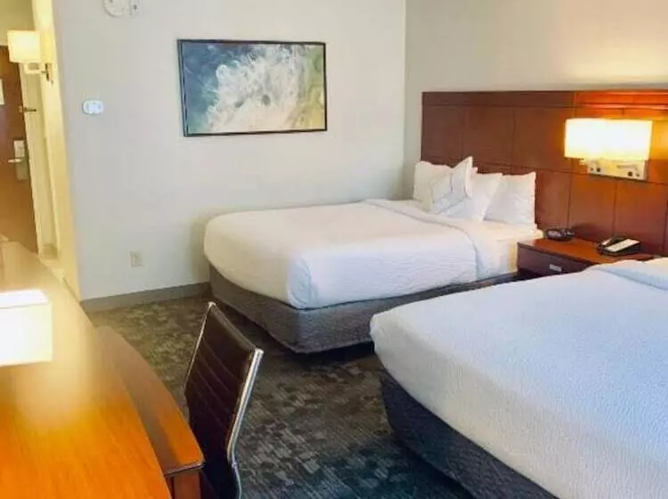 اتاق استاندارد با 2 تخت دوبل, Courtyard By Marriott Myrtle Beach Barefoot Landing