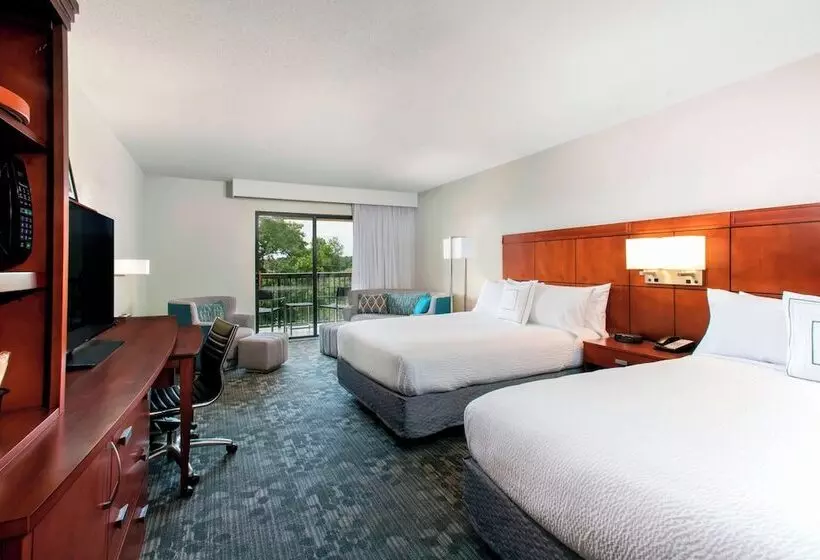 اتاق استاندارد با 2 تخت دوبل, Courtyard By Marriott Myrtle Beach Barefoot Landing
