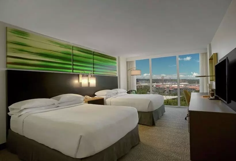 ２ダブルベッドのスタンダードルーム, Doubletree By Hilton At The Entrance To Universal Orlando