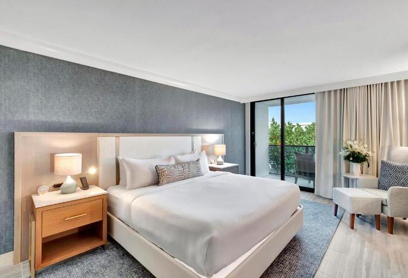 غرفة قياسية سرير كينج, Tideline Palm Beach Ocean Resort And Spa