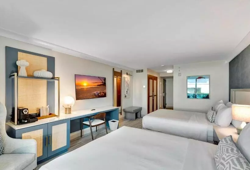 Standard-huone Puutarhanäkymä, Tideline Palm Beach Ocean Resort And Spa