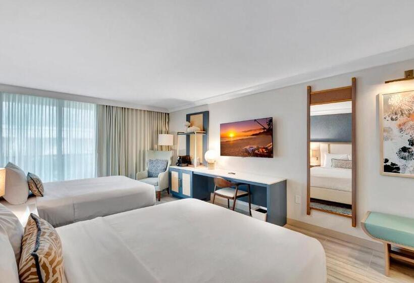 标准房带园景, Tideline Palm Beach Ocean Resort And Spa