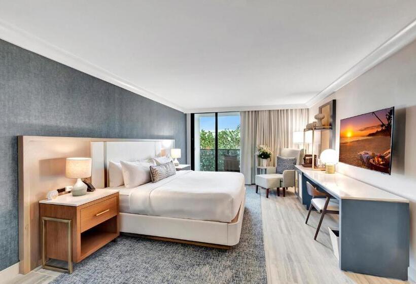 带大床的标准间, Tideline Palm Beach Ocean Resort And Spa