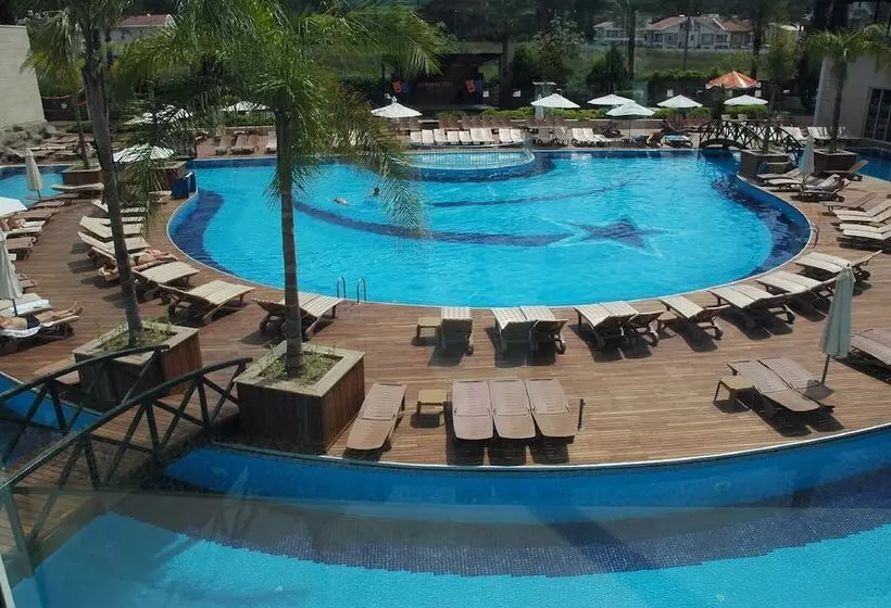 اتاق استاندارد با چشم‌انداز استخر, Meder Resort Hotel   Ultra All Inclusive
