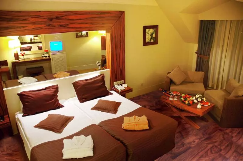 اتاق استاندارد با چشم‌انداز استخر, Meder Resort Hotel   Ultra All Inclusive