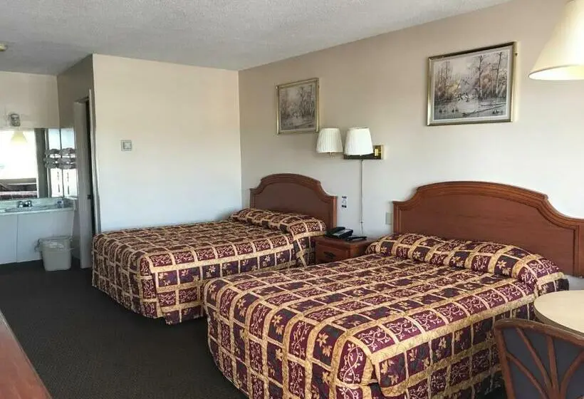 ２ダブルベッドのスタンダードルーム, Parkview Motel
