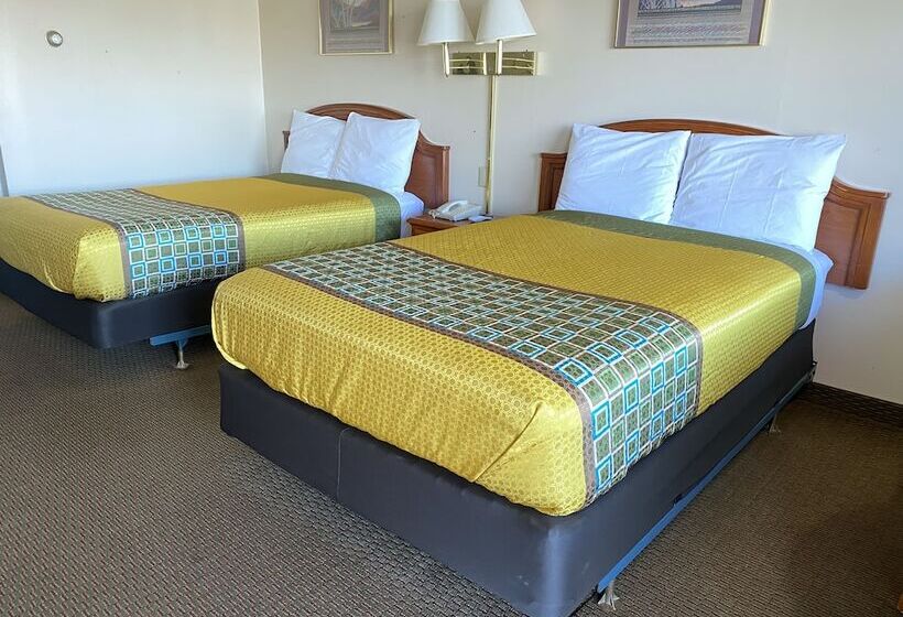 غرفه قياسيه سريرين مزدوجين, Parkview Motel