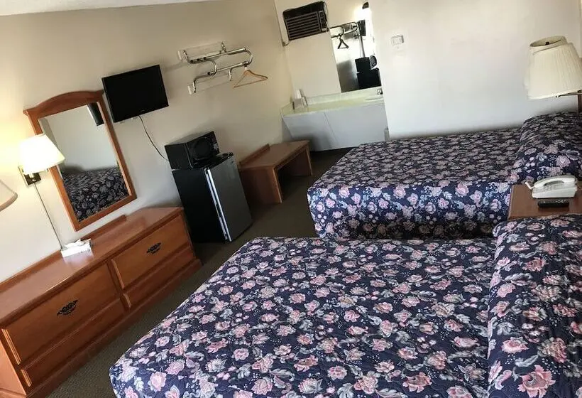 ２ダブルベッドのスタンダードルーム, Parkview Motel