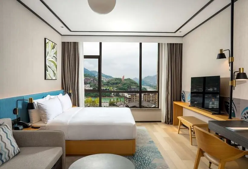 ダブルベッドスタンダードルーム, Hilton Garden Inn Guizhou Maotai Town