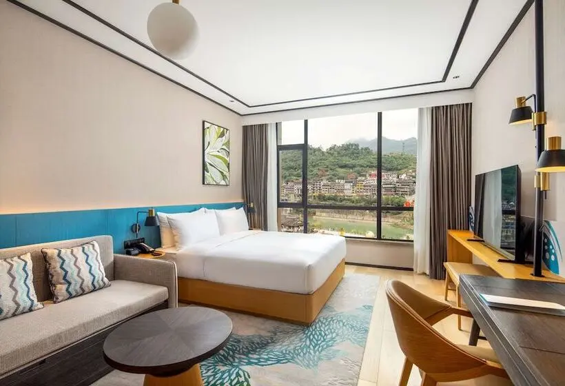 ダブルベッドスタンダードルーム, Hilton Garden Inn Guizhou Maotai Town