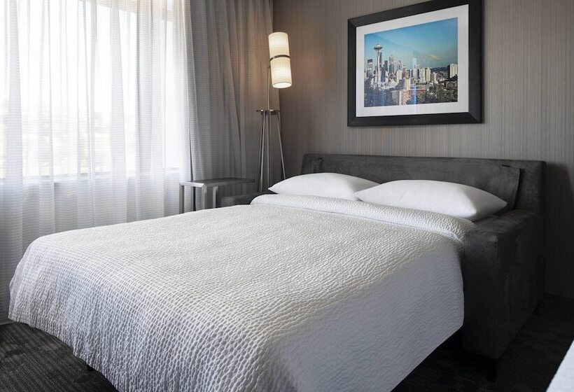 חדר סטנדרט מיטה זוגית, Courtyard Seattle Downtown/lake Union