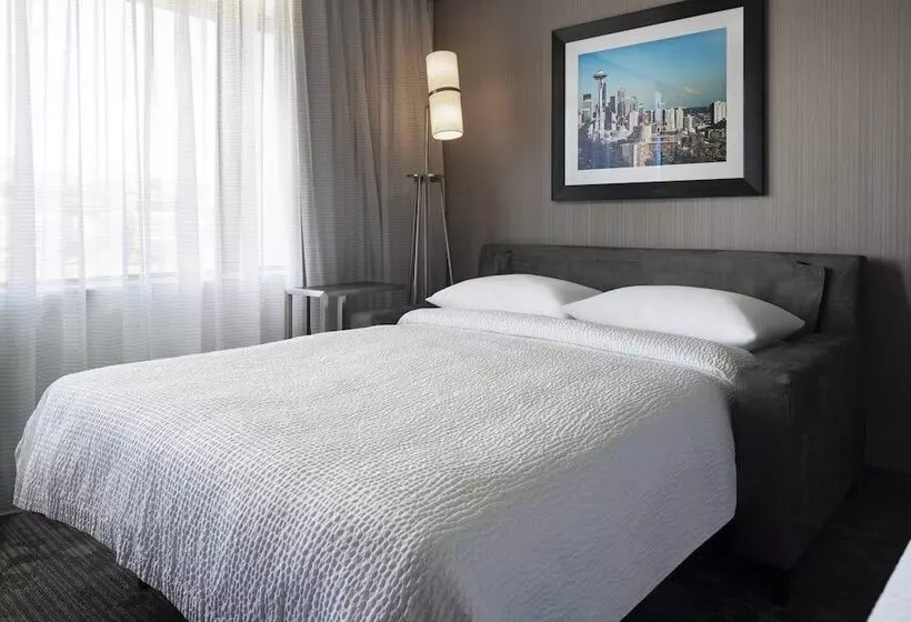 اتاق استاندارد با تخت دوبل, Courtyard Seattle Downtown/lake Union