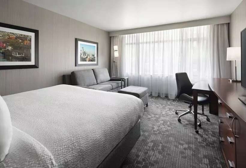 اتاق استاندارد با تخت دوبل, Courtyard Seattle Downtown/lake Union