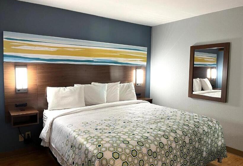 סטודיו סטנדרט, מיטה זוגית, Red Roof Inn Amarillo West