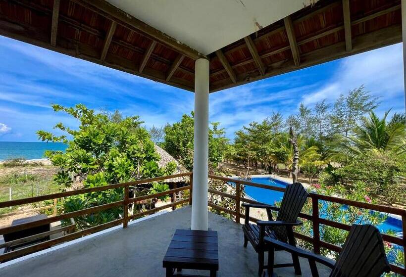 غرفة ديلوكس مطلّة علي البحر, Whisky Point Surf Cabana