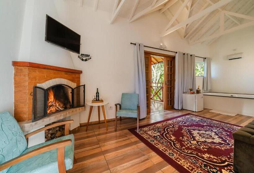 شاليه سوبيريور غرفة نوم واحدة, Pousada Jardim Da Mantiqueira