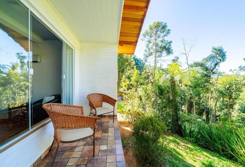 غرفة قياسية مزوَّدة بجاكوزي, Pousada Jardim Da Mantiqueira