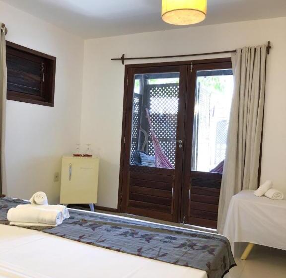 חדר סטנדרט לארבעה, Pousada Maxitalia Beach