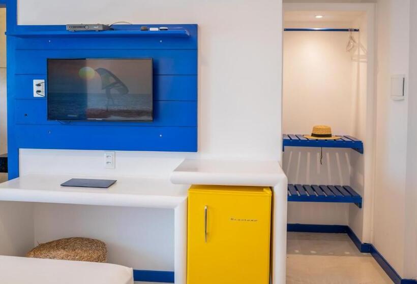 غرفة سوبيريور ثلاثية مطلّة علي البحر, Vila Gallina Pousada