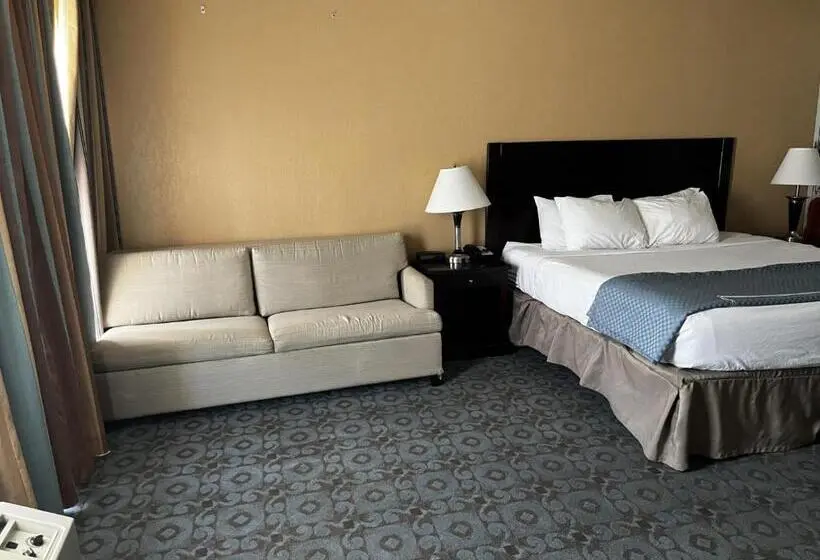 اتاق استاندارد با تخت بزرگ برای معلولان, Budget Inn Laramie