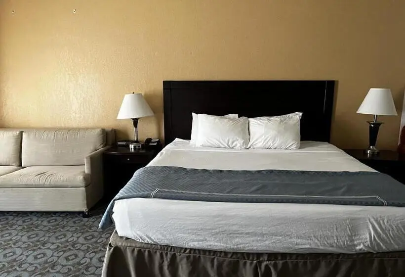 اتاق استاندارد با تخت بزرگ برای معلولان, Budget Inn Laramie