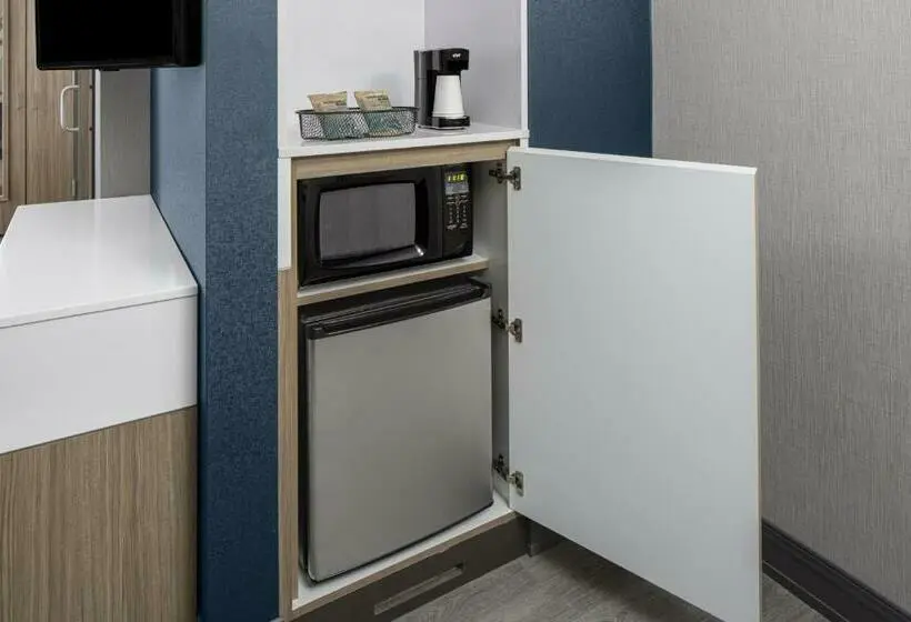 キングサイズベッドのスタンダードルーム, Springhill Suites By Marriott East Rutherford Meadowlands Carlstadt