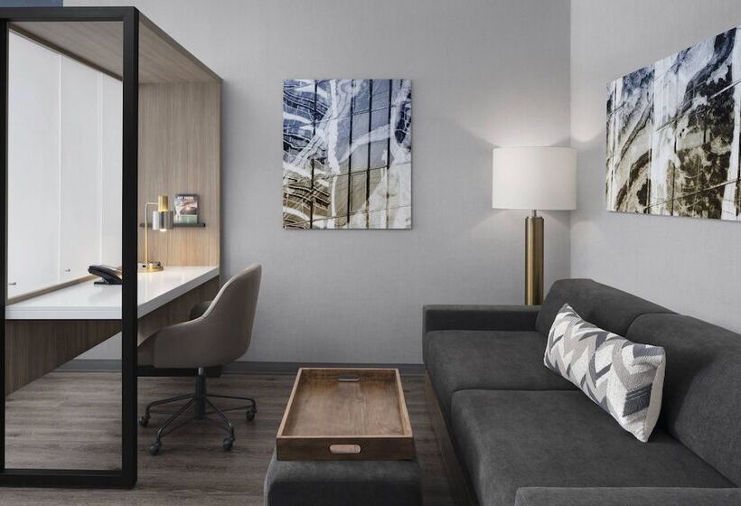 스탠다드 스튜디오 더블 침대, Springhill Suites By Marriott East Rutherford Meadowlands Carlstadt