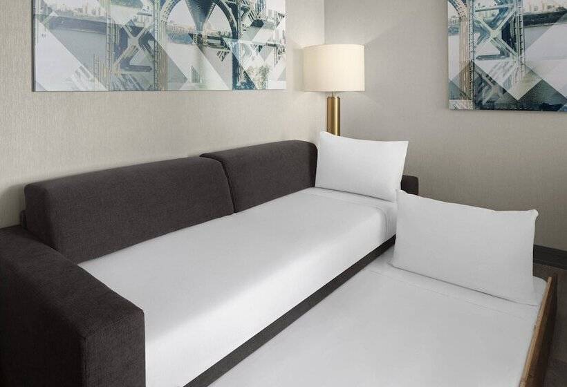 스탠다드 스튜디오 더블 침대, Springhill Suites By Marriott East Rutherford Meadowlands Carlstadt
