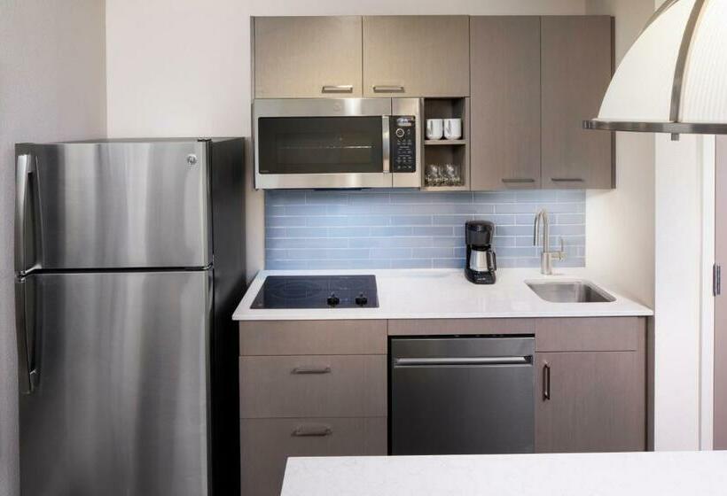 מיטת קינג בסוויטה, Hyatt House Tallahassee Capitol University