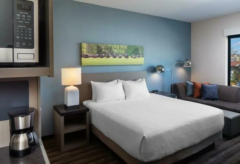 キングサイズベッドのスタンダードルーム, Hyatt House Tallahassee Capitol University