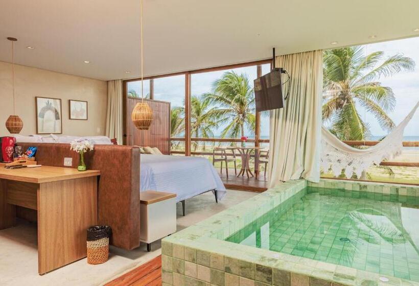 Люкс с Бассейном, Pousada Kiriri