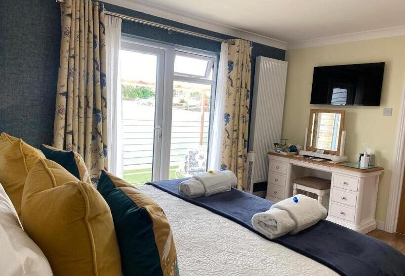 Habitació Deluxe Vista Jardí, Toppesfield House B&b