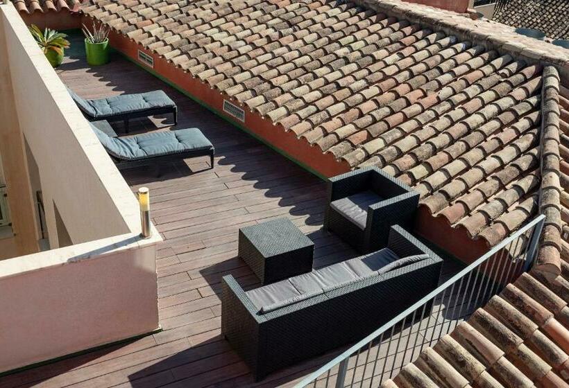 اتاق استاندارد با تراس, Petit Palace Plaza Malaga