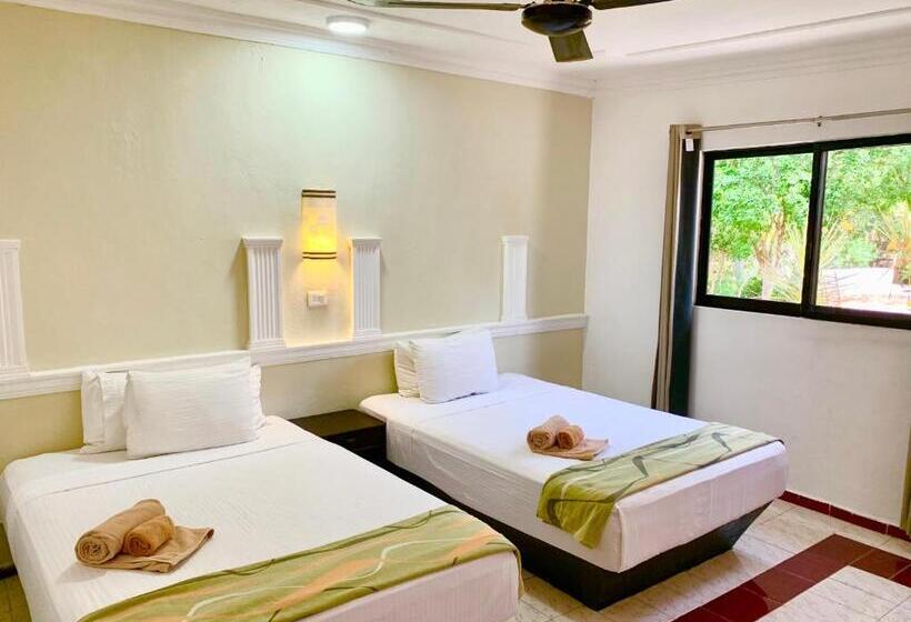 스탠다드 룸 더블 침대 2개, Eco Hotel Green River