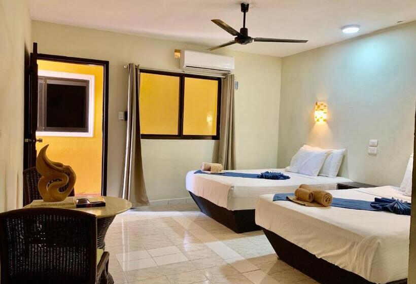 Номер Стандарт 2 Двуспальные Кровати, Eco Hotel Green River