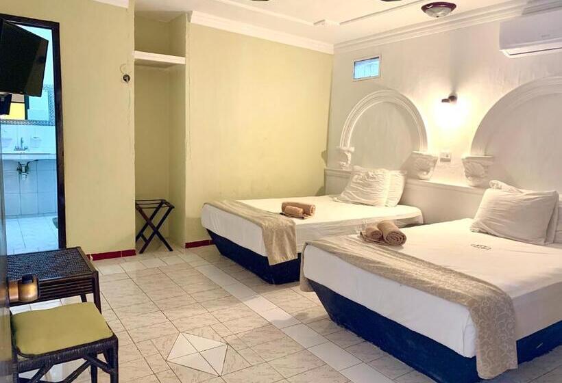 Номер Стандарт 2 Двуспальные Кровати, Eco Hotel Green River