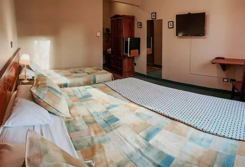 اتاق استاندارد سه تخته با چشمانداز باغ, Hostería Lupama