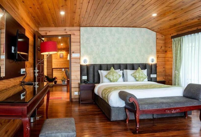 Standardrum King Size Säng, Udaan Dekeling Resort Darjeeling