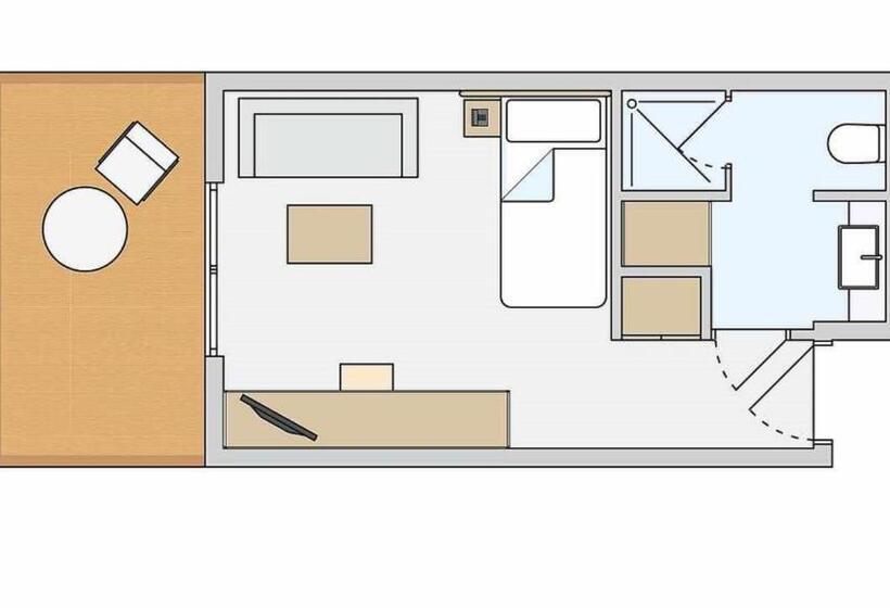 غرفة قياسية فردية, Robinson Esquinzo Playa - All Inclusive