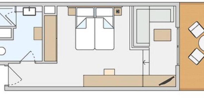 غرفة قياسية مطلّة علي البحر, Robinson Esquinzo Playa - All Inclusive